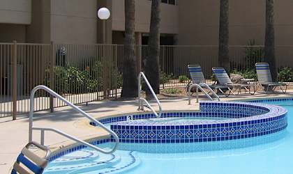Pool at Van Buren Apartments in Tucson AZ