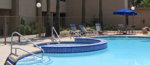 Pool at Van Buren Apartments in Tucson AZ
