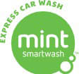 A green logo for a car wash company.