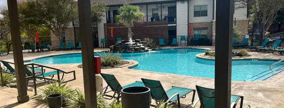 take a dip in our resort style pool