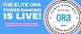 The Elite ORA Power Ranking is live, recognizing the nation's top conventional and student housing properties for online reputation ranked by ORA.