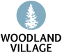 the logo for woodland village at Woodland Village Apartments , Woodland California