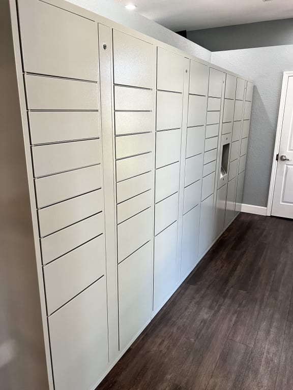 Parcel Lockers (24 hour access) at Audubon Oaks, Florida