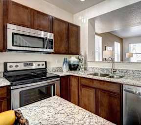 Warm And Inviting Living Room at The Townhomes at Pine Drive, Parker, CO, Colorado