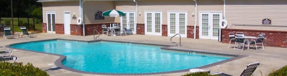 Pool  at Cameron Park Apartments, Jackson