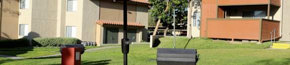 A great place for the community to gather at The Oaks Apartments, Upland, CA