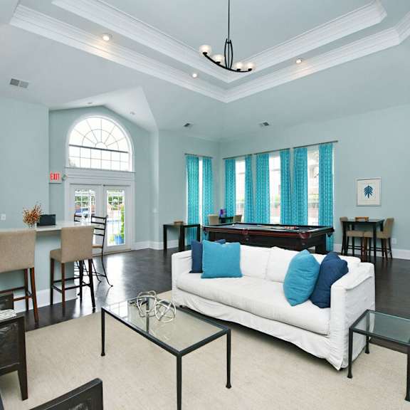 Common Living Room at Braxton Woods Lake, Greenville, SC