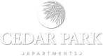 the logo for cedar park