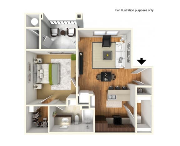 A2 Apartment Floorplan