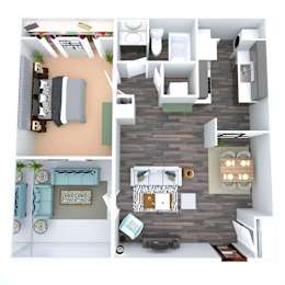 1 bed 1 bath at The Taylor Apartments, Marietta, Georgia