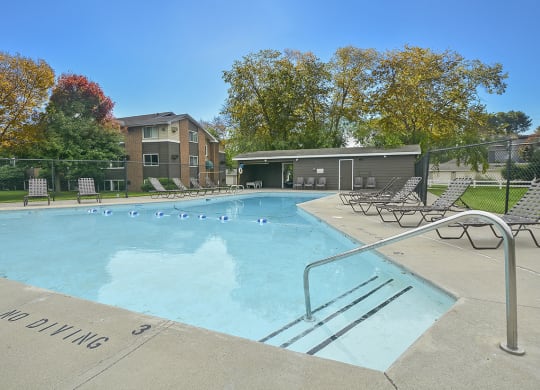 Large Outdoor Swimming Pool