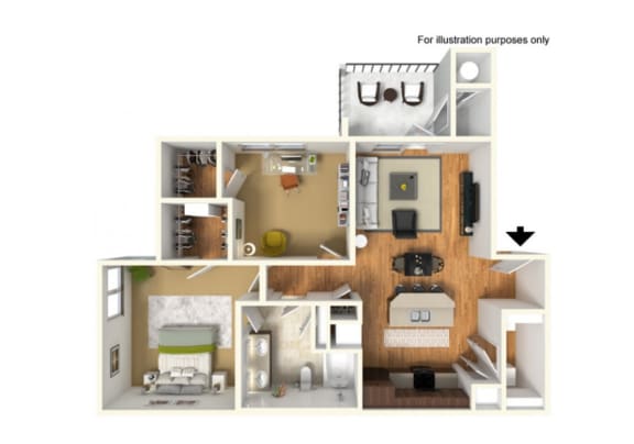 Floor Plan  A4 Apartment Floorplan