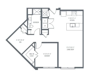 C6 Floor Plan C6 Floor Plan at Union Berkley, Kansas City