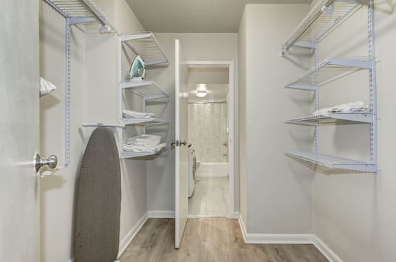 spacious closets