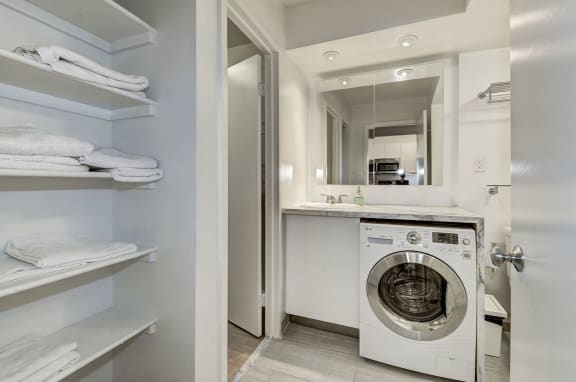 in-home laundry