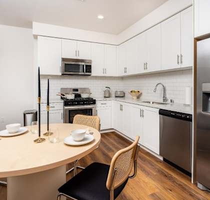 Kitchen at Fedora x Trilby in Los Angeles, CA 90005