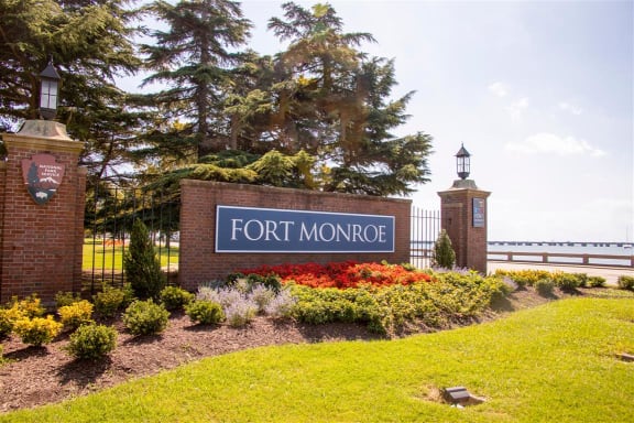Property Signage at The Constellation Apartments, PRG Real Estate, Hampton, VA, 23669