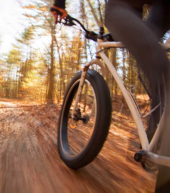 Person on bike