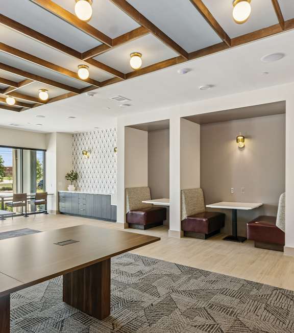 Conference room at The Waylon in McKinney TX