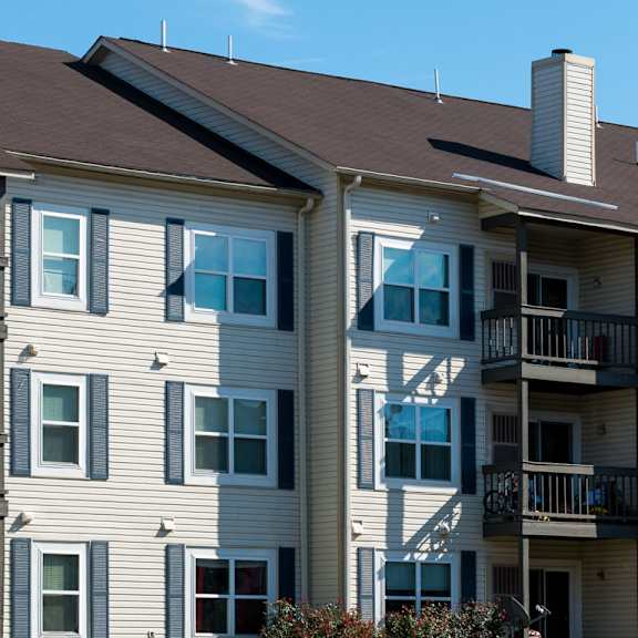 a picture of an apartment building