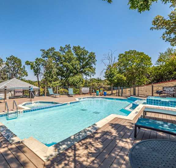 Pool and Spa at Madison at the Arboretum, Texas