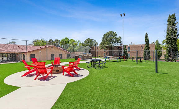 Picnic Area at Acacia Gardens, Albuquerque, NM, 87111
