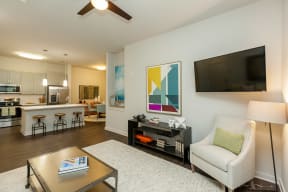 Open Floor Plan interior at Proximity Apartments, South Carolina