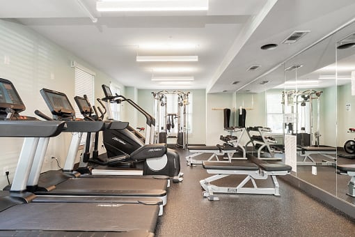 Fitness Center at Circ Apartments in Richmond, VA 23220