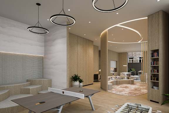 Relaxation Room at SKY Apartments, New York