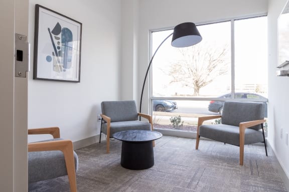 Living Room with Two Chairs at The Point on 38th, Norfolk