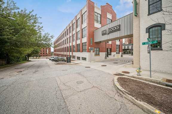 A street view at The Locks, Richmond, VA, 23219
