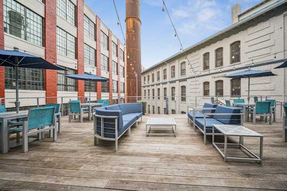 Rooftop Patio at The Locks, Richmond, VA, 23219