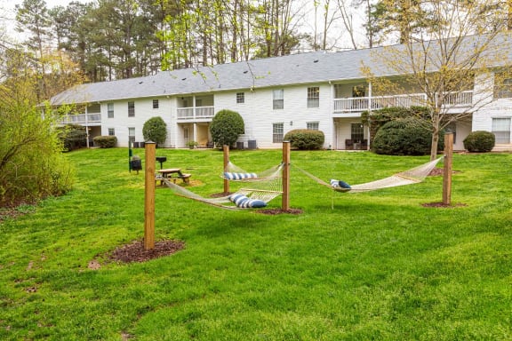 Hammock Garden  at Lake Johnson Mews, North Carolina