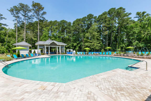 Pool at Linkhorn Bay Apartments, Virginia Beach, Virginia