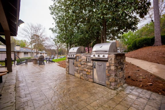 Grilling Station  at Park Ridge Estates, North Carolina, 27713
