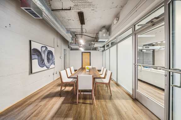 A conference room at The Locks, Richmond, VA, 23219