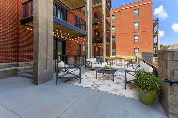 Rooftop Patio at Circ Apartments in Richmond, VA 23220
