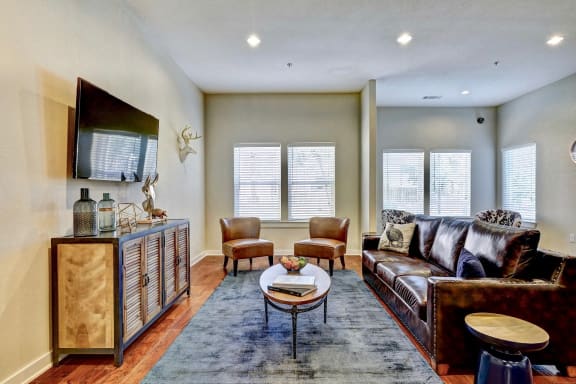 Modern Living Area at Windy Ridge, Austin, 78726