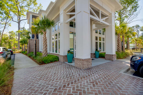 Outside leasing office buildingat Proximity Apartments, South Carolina, 29414