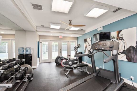 Fully Equipped Fitness Center at Ashton Creek in Chester, VA 23831