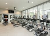 Thumbnail 6 of 30 - Fully Equipped Fitness Center treadmills at Proximity Apartments, Charleston