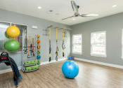 Thumbnail 9 of 30 - Fitness Center yoga at Proximity Apartments, South Carolina