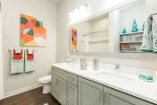 Thumbnail 8 of 30 - Well Lit Bathroom interior at Proximity Apartments, South Carolina, 29414