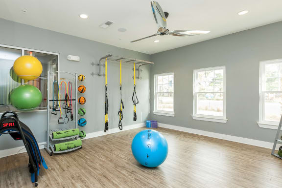 Fitness Center yoga at Proximity Apartments, South Carolina