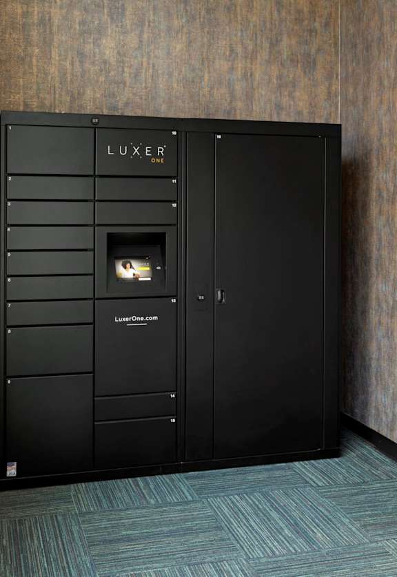 Luxor Package Locker at MacLaren Hill, St. Paul, MN