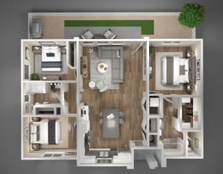 Floor Plan 3A