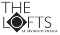 the logo for the flats at reynolds village