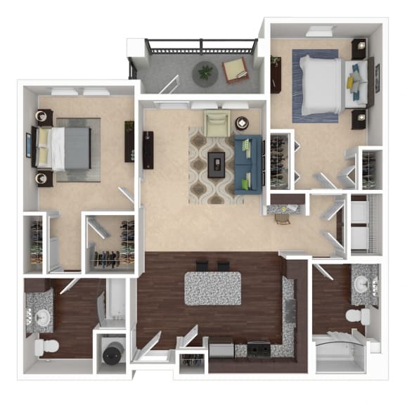 2 bed 2 bath at Integra 360 Apartments, Winter Springs, 32708