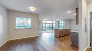 The 2 bedroom Hibiscus floor plan features a spacious dining and living area perfect for entertaining.