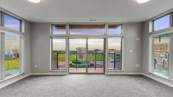 You'll love the natural light and sunset views from the living area from this 2 bedroom Hibiscus floor plan